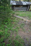 Ditching Remains  Of Old  A. L. Cool  Cabin  Built In Same Location 1890s