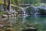 Pool Below Bridge Full Of Fish,,