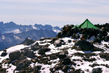 HIgh Camp On Edge Of Sahale Glacier ( 7,200ft. )