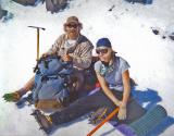  On False Summit of Adams for a water Break