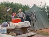  Grampa ( Earl) Dodge Camping at Ocean Shores, 1964)