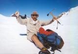  Ready to Slide Down Mt. Adams!!!! ( Note Cool Ice Axe for Style Points)