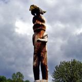  Raven Man Totem Pole