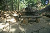 Rock Table and Chair ( Ohme Gardens)