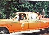  My Dad ( Elmer Dodge) Track Inspecting early 90's