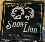Old Snow Lion  Label