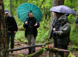 Arik describes the wet forest (official guides are required in the National Park)