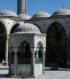  Ablutions fountain in Blue Mosque courtyard