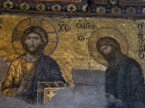  Hagia Sophia: part of Deesis - Jesus and John the Baptist