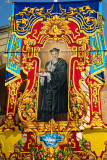 Festival banner, Xaghra, Gozo Island