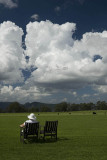 Contemplating the clouds, Spicers Peak, Qld