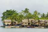 Lilisiana village, across the bay at Auki
