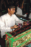 Gamelan orchestra musician, Jakarta