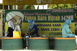 Waiting for the bus, Kota Bharu