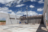 Montagem da estrutura em ao