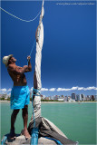 Jangadeiro e Cidade