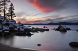 NV - Lake Tahoe - Sand Harbor Sunset 1