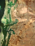 This is an older sat photo -- 36 sq Km is the size of the campus.