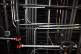 Power and cooling pipework