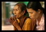 Prayers in Shwedagon Paya, Yangon