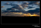 Sunset over Faringdon