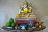 Ganesha shrine at Regency Hotel, Hat Yai