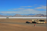 Harvey at the Bonneville Salt Flats