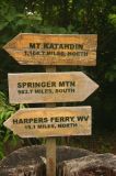 The Appalachian Trail, near Bears Den.