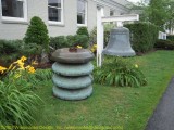 Gong and Bell Outside Museum