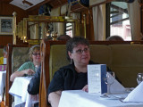 Julie and Lorie - this train is the lap of luxury