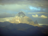 Mt Kenya was pretty clear this afternoon at one point