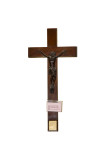 This cross is made from the tree under which Dr. Livingstons heart is buried