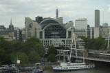 Charing Cross Station and the Golden Jubilee Bridge