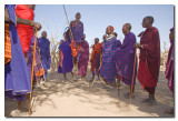 Masai saltando  -  Maasai jumping