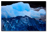 Dos tipos de hielo en los icebergs  -  Two types of ice on the icebergs