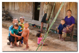 Familia y casa Laosiana  -  Laotian family and home