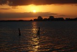 Sunset over Laguna Nichup�
