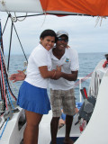 Sosa Snorkel Boat Captain and Hostess