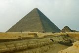 The Great Pyramid of Khufu, One of the Seven Wonders of the Ancient World.