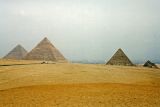 Of the Eleven Pyramids at Giza, Three Mark the Burial Grounds of Pharohs.