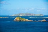 Slea Head Drive on Dingle Peninsula View of Blasket Islands