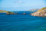 Slea Head Drive on Dingle Peninsula View of Blasket Islands
