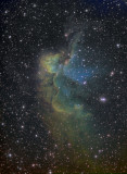 The Wizard Nebula Sh2-142