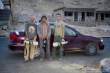 Egypt -The winning team: Daniele Occhiato (left), myself, and Vincent Legrand
