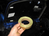 Apply adhesive backed teflon tape to stop trunk lid chaffing