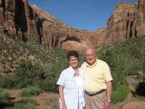 Dad & Colleen at Zion