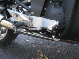 Right side peg down