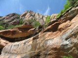 Zion Park trail to lower pools