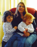 Monnies daughter Jessica & Granddaughters Faith & Claire