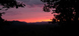 WESTERN NORTH CAROLINA SUNSET - ISO 200